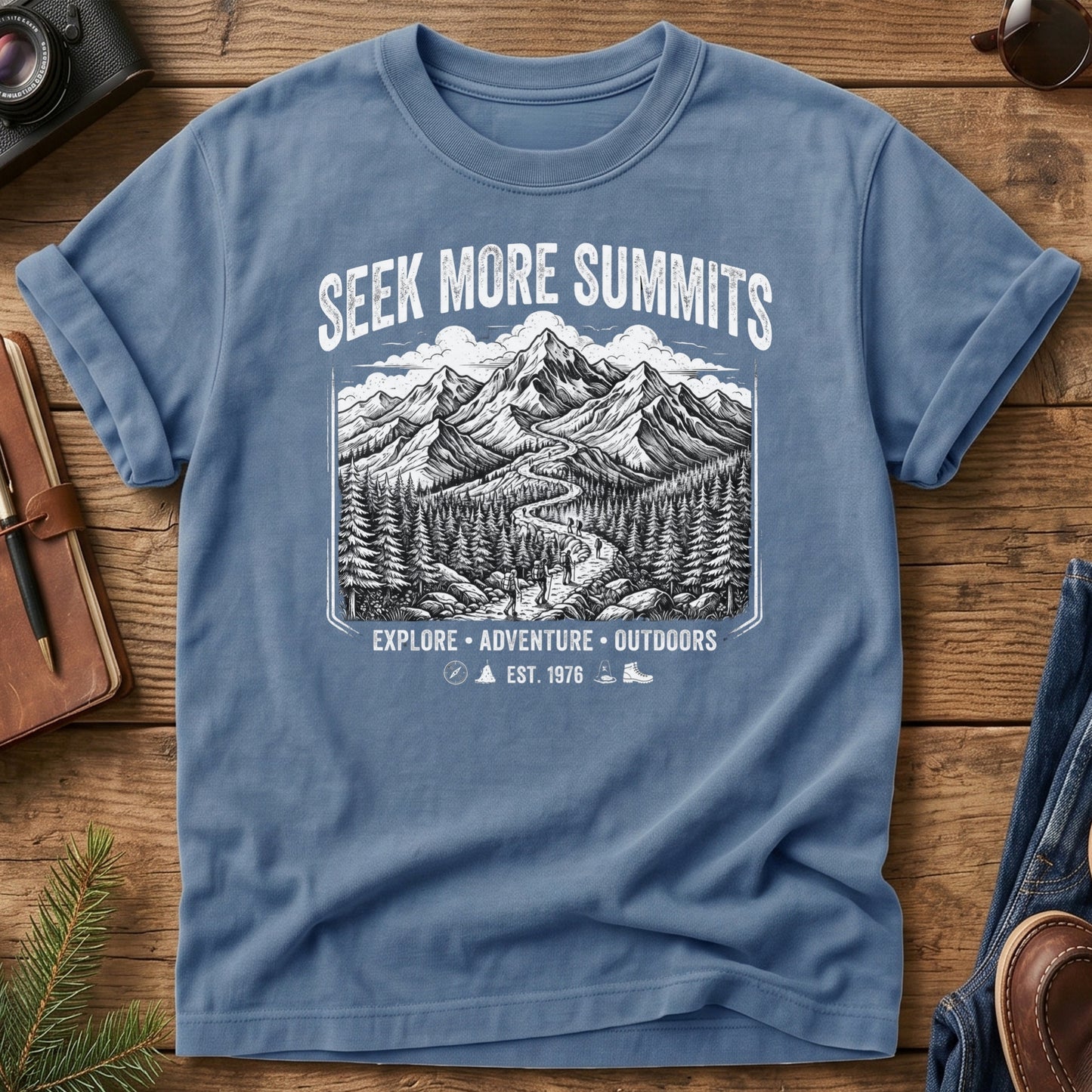 Seek More Summits Tee
