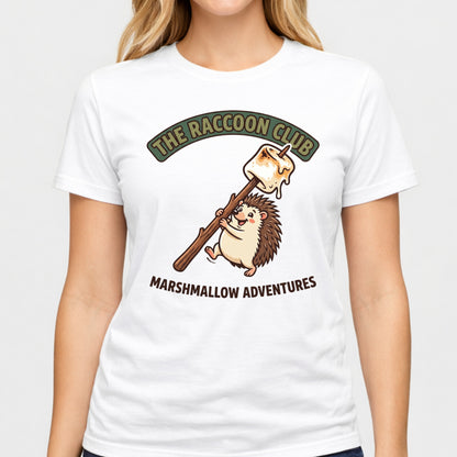 Smiling Tent Roasting Marshmallow T-Shirt