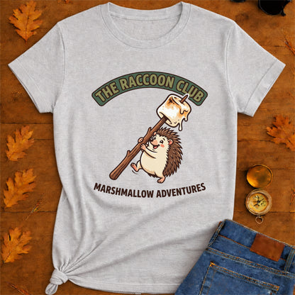 Smiling Tent Roasting Marshmallow T-Shirt