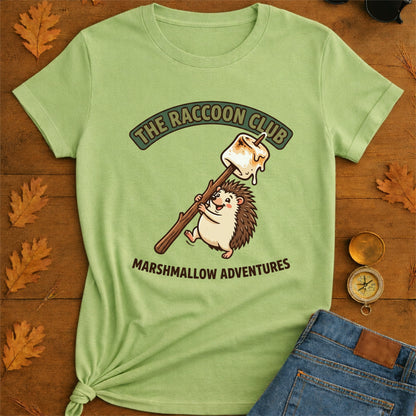 Smiling Tent Roasting Marshmallow T-Shirt