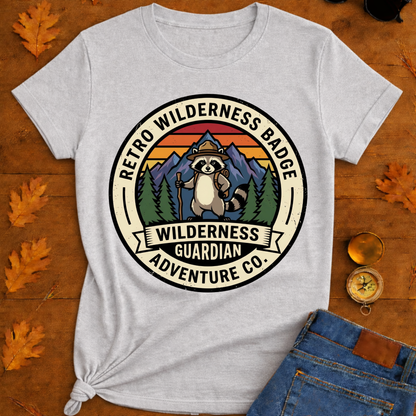 Retro Wilderness T-Shirt — Outdoor Hiking