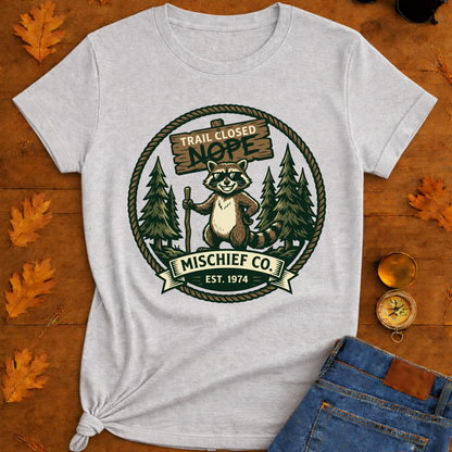 Trail close T-Shirt — Outdoor Hiking Nature Tee