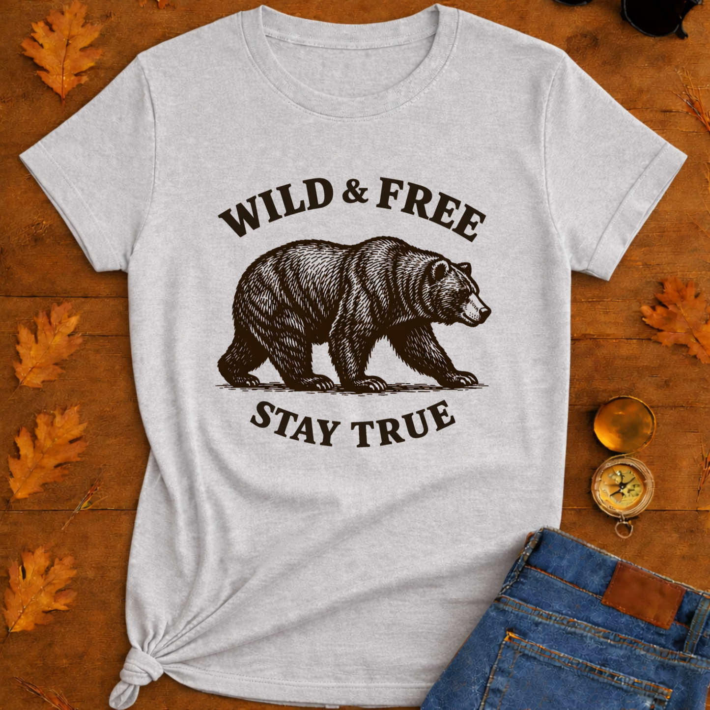 Wild and Free Bear Explore T-Shirt