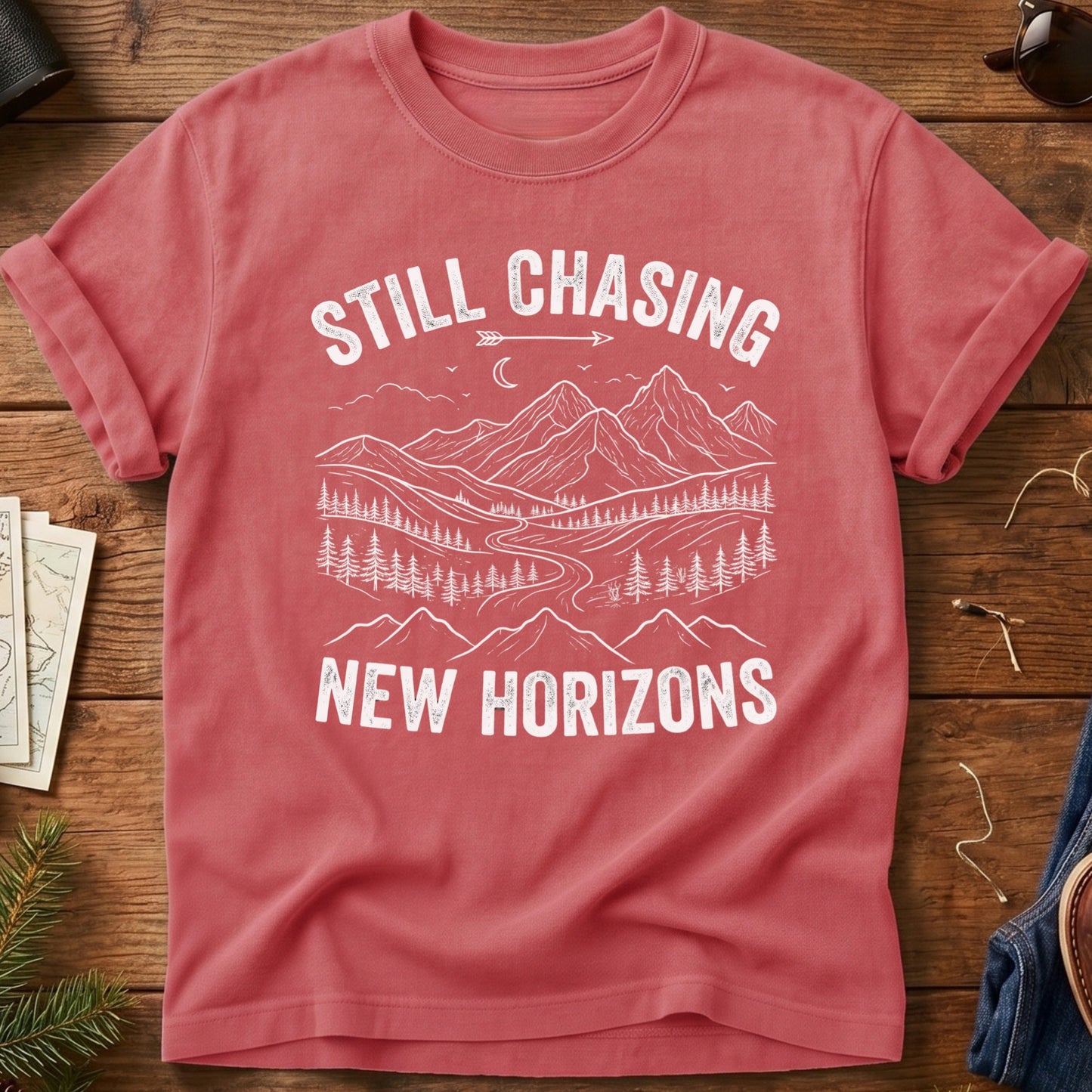 Still Chasing Sunsets Tee