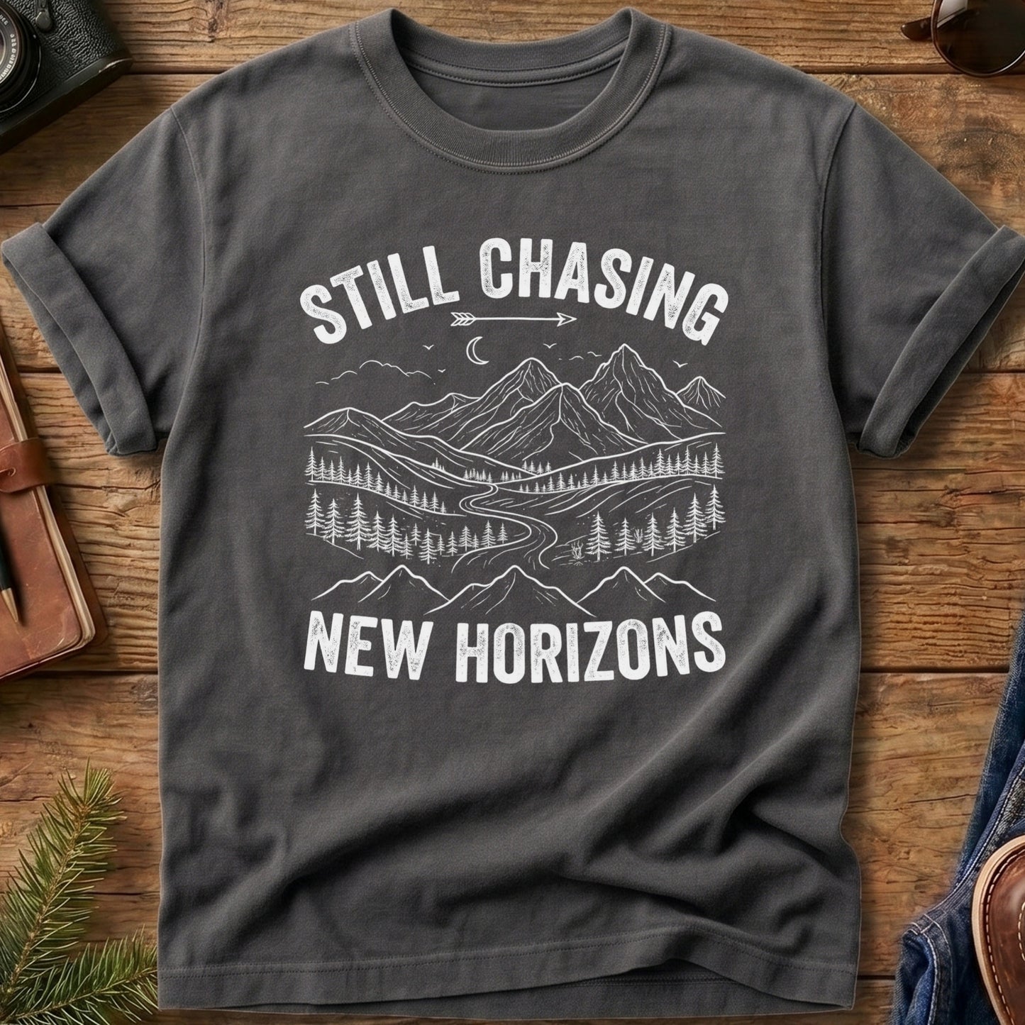 Still Chasing Sunsets Tee