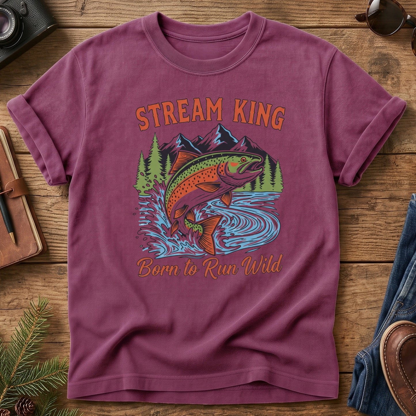 Stream King Fishing Tee