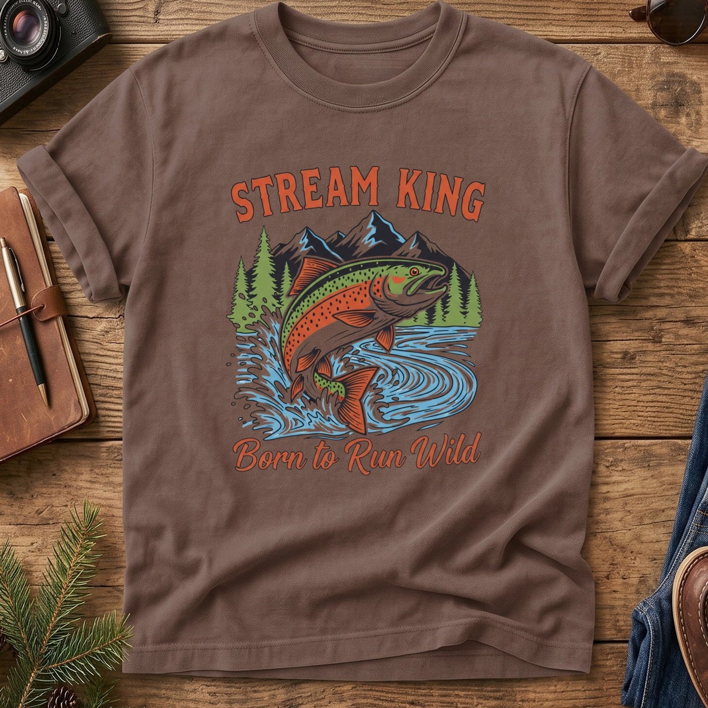 Stream King Fishing Tee