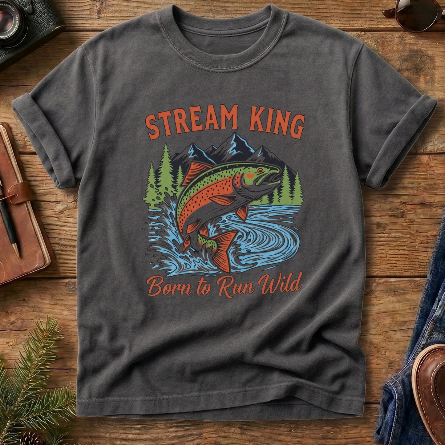Stream King Fishing Tee