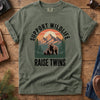 Support Wildlife Tee – styled outdoor lifestyle photo