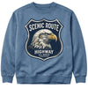 Eagle Highway Sign Sweatshirt