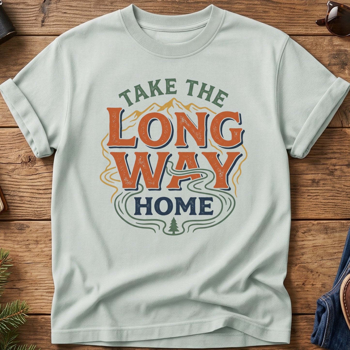Take The Long Way Home Tee