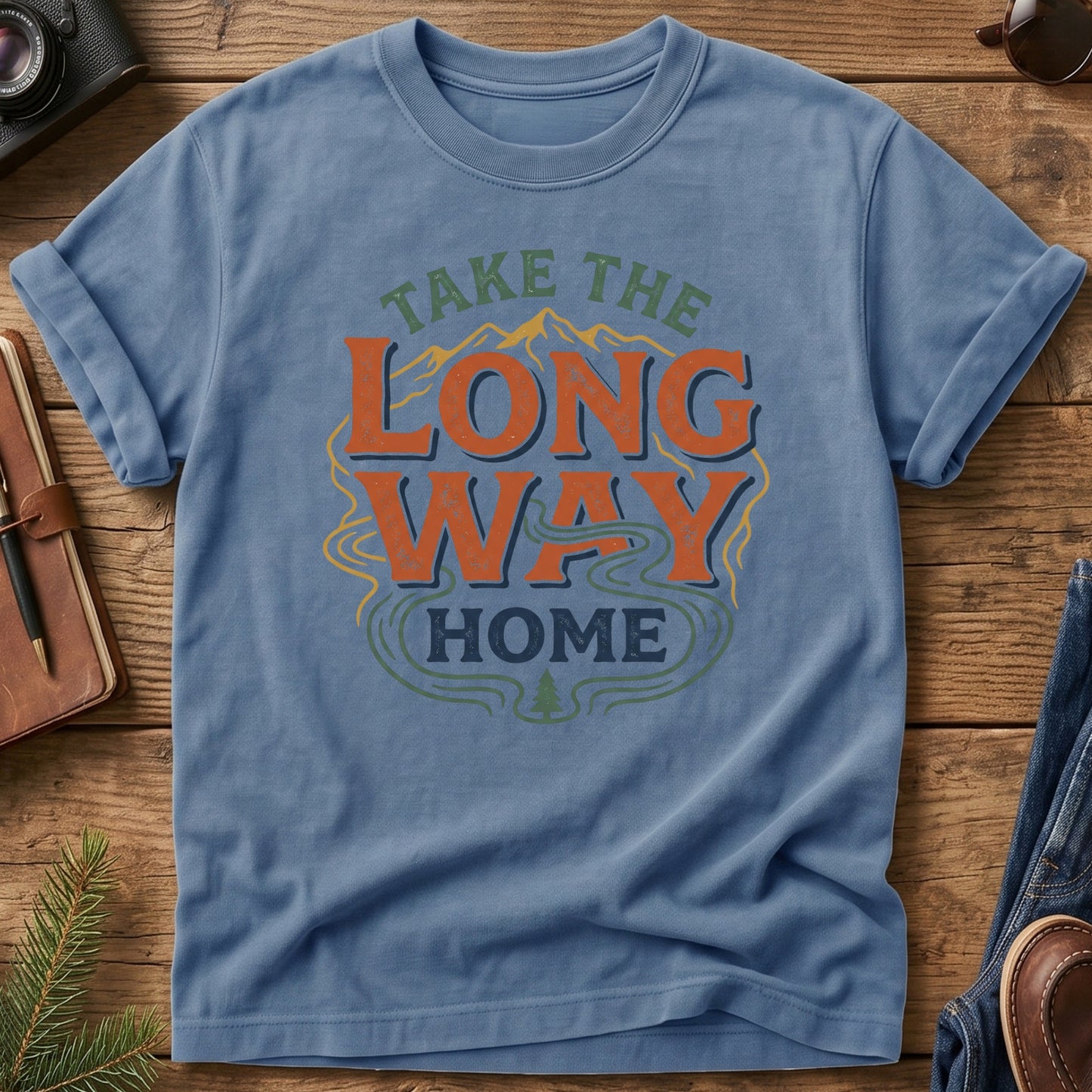Take The Long Way Home Tee