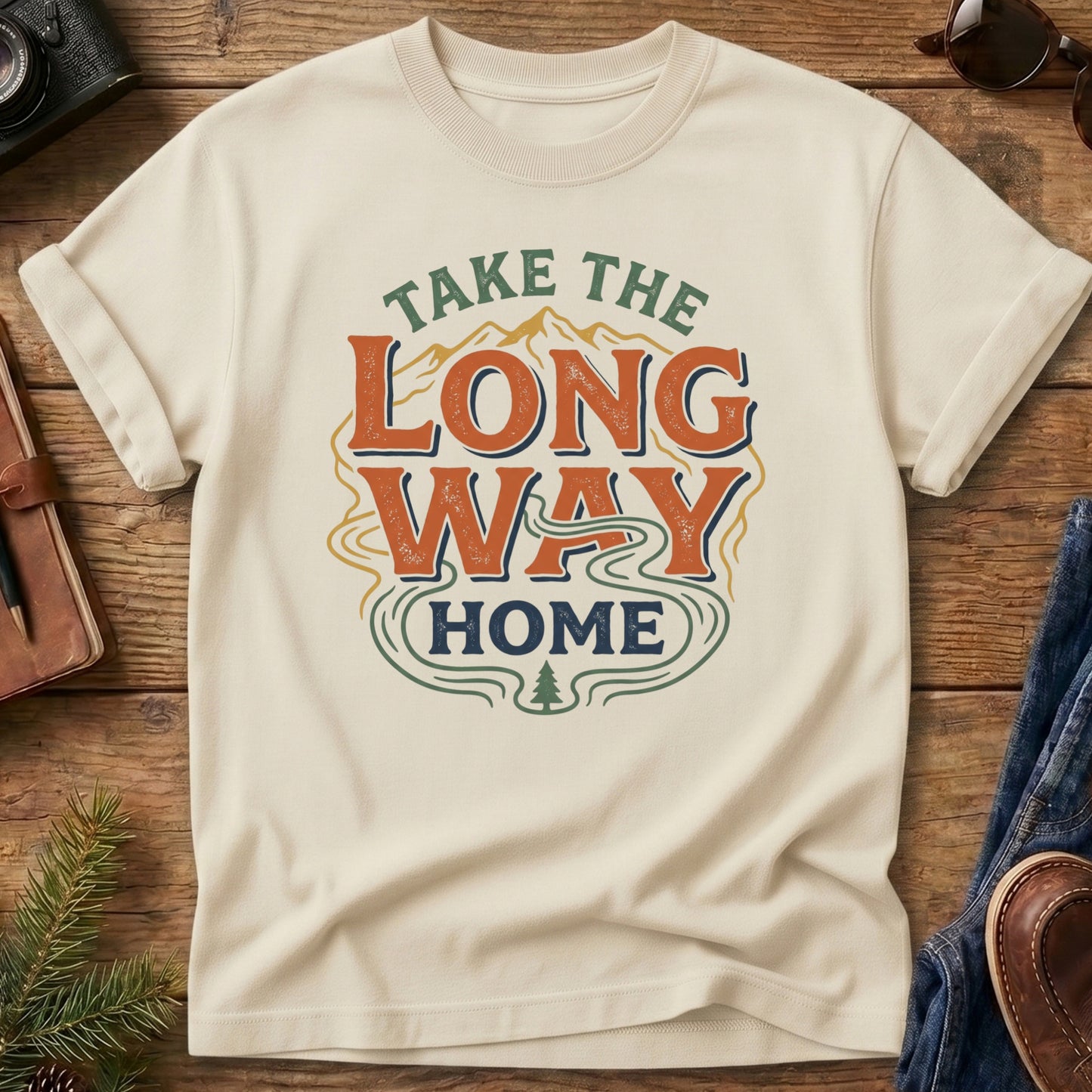 Take The Long Way Home Tee