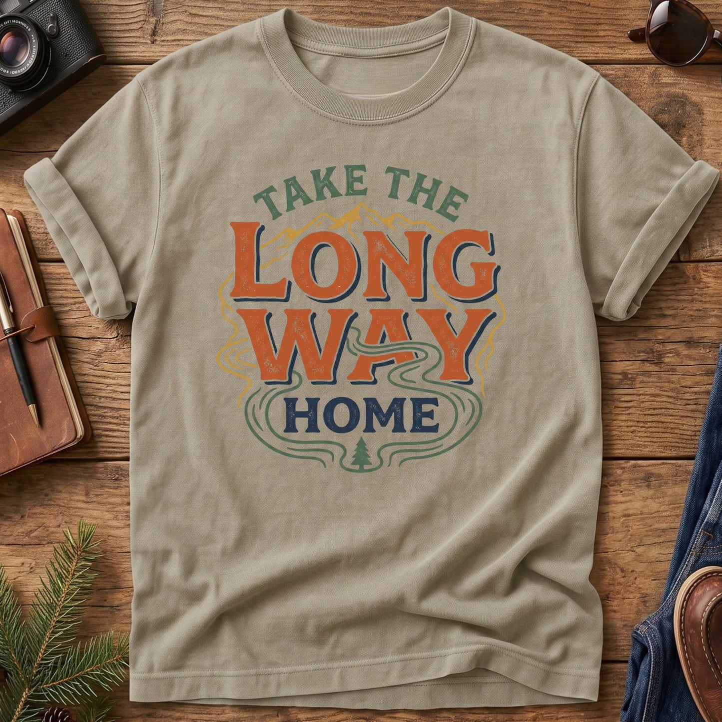 Take The Long Way Home Tee