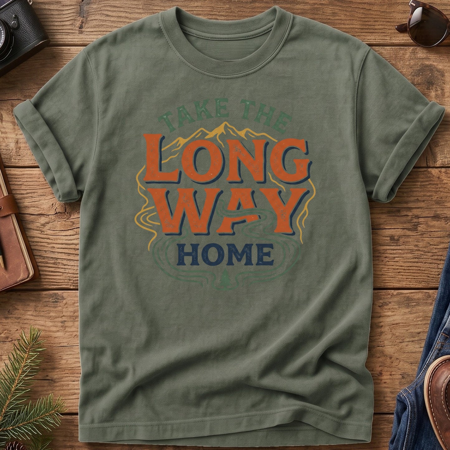 Take The Long Way Home Tee