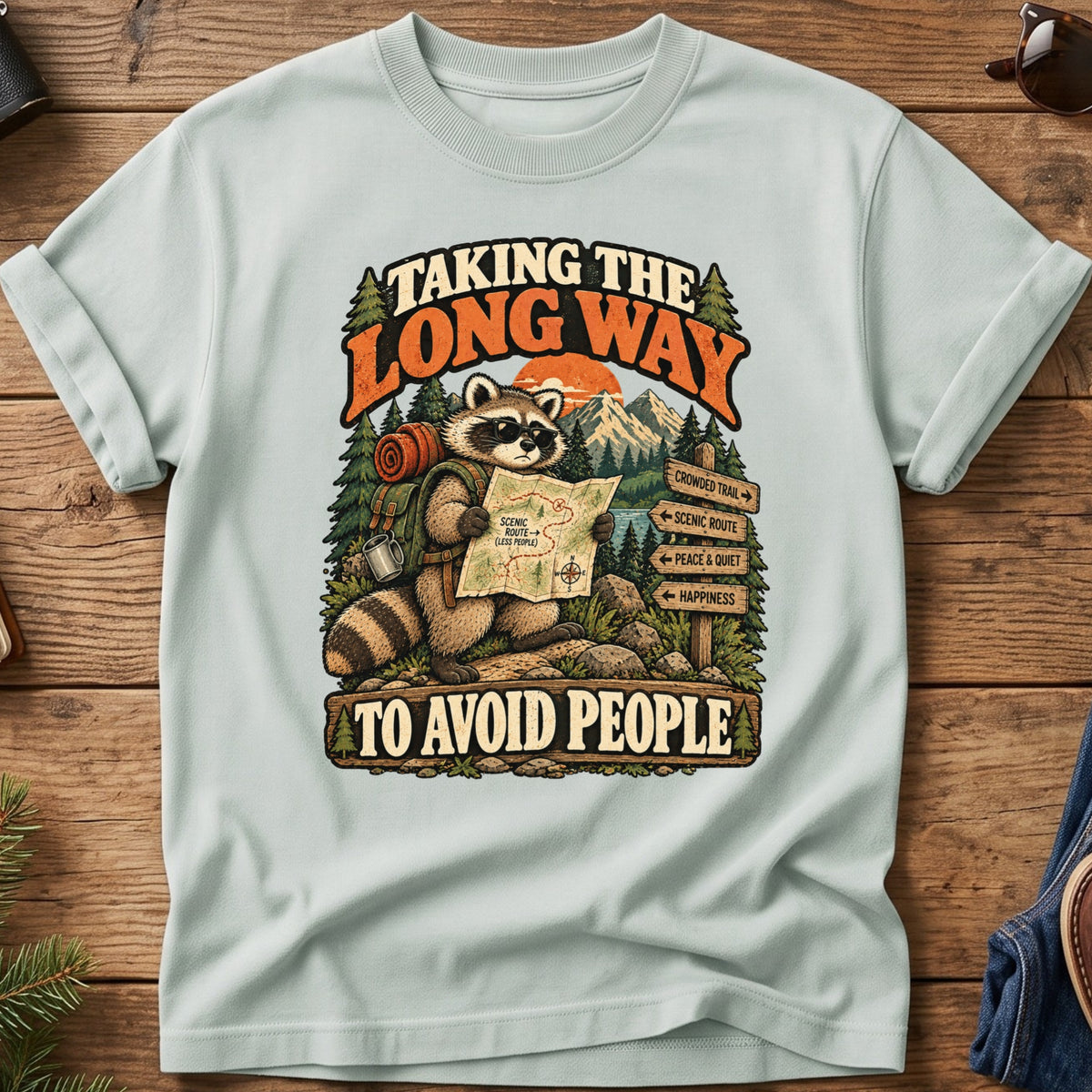 Taking The Long Way Tee