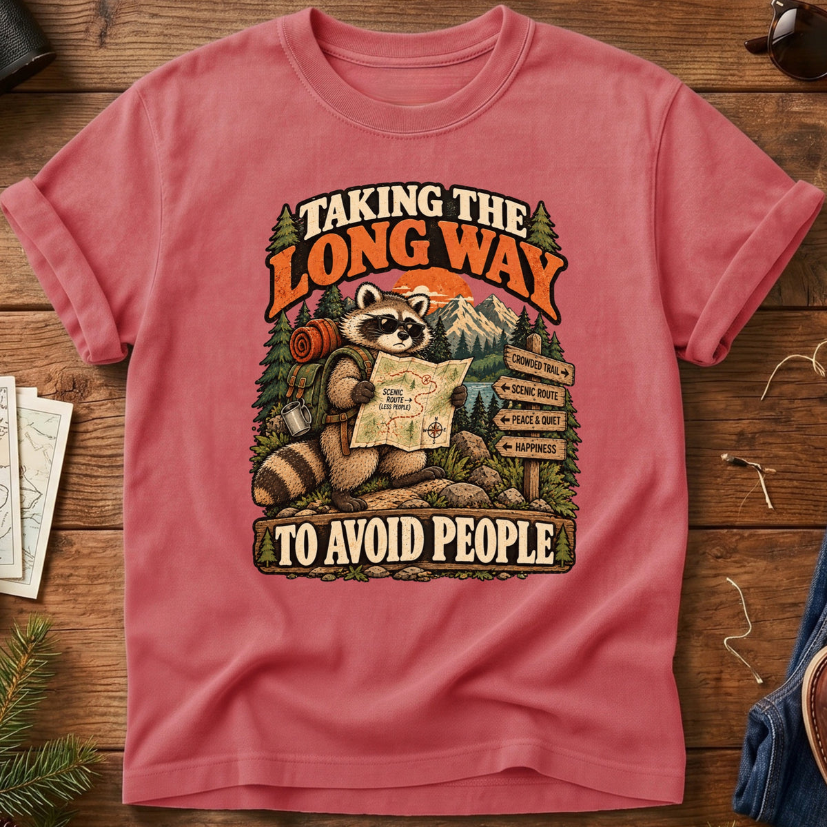 Taking The Long Way Tee