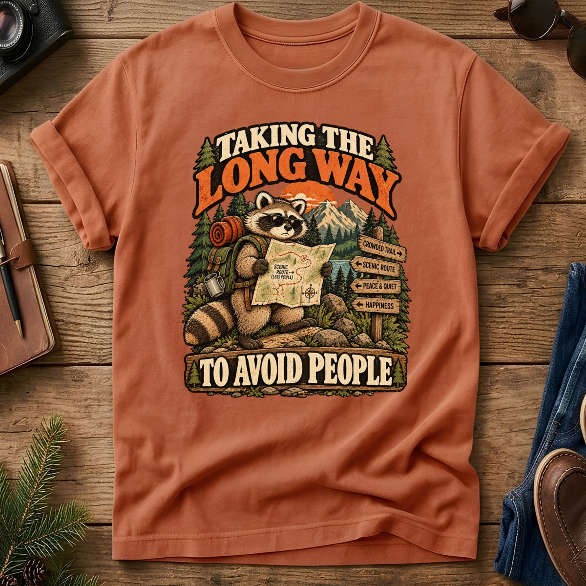 Taking The Long Way Tee