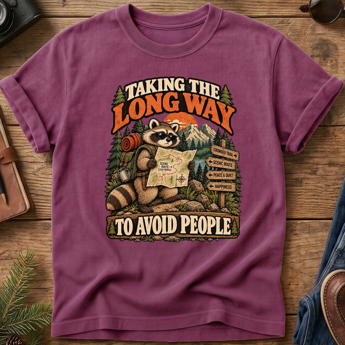 Taking The Long Way Tee