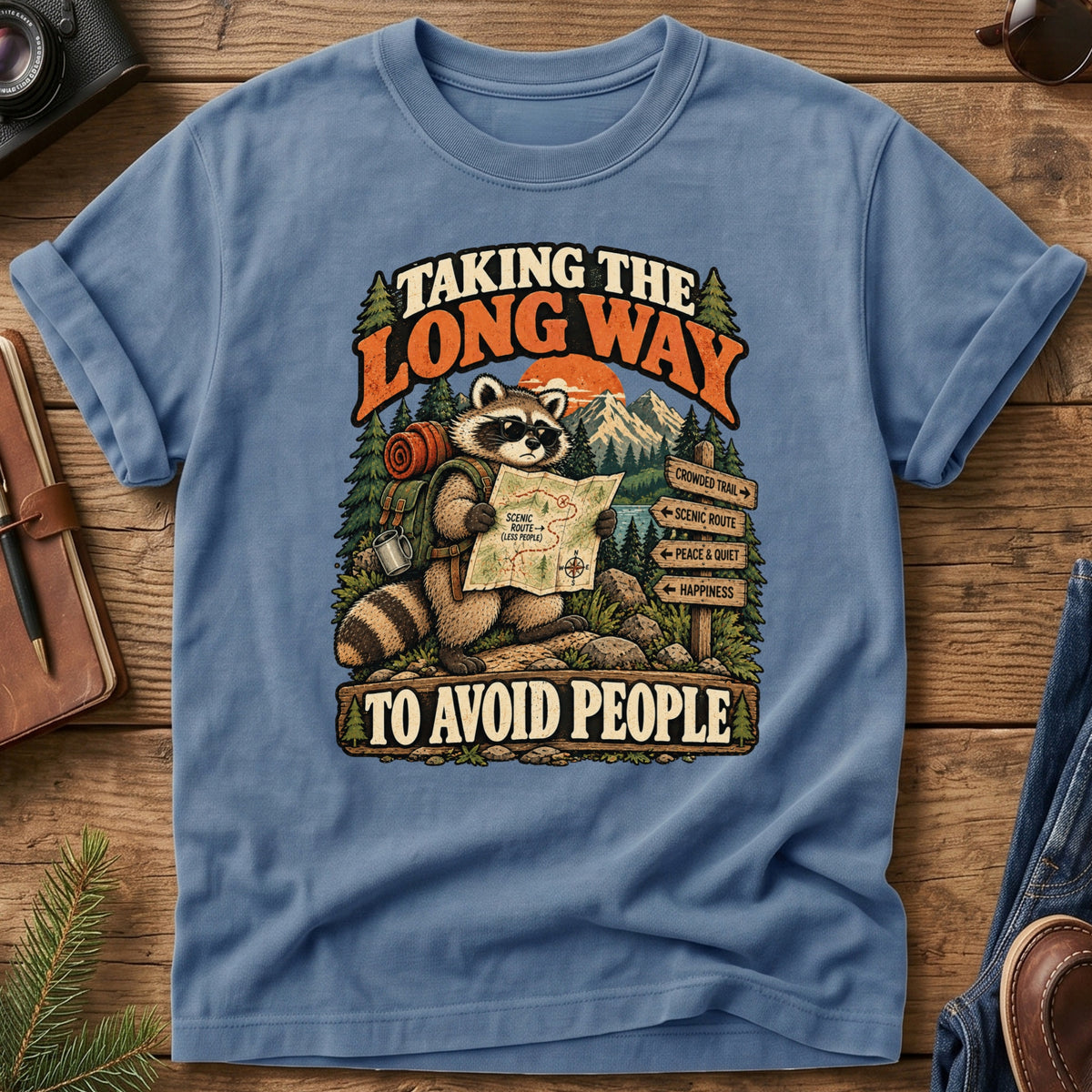 Taking The Long Way Tee
