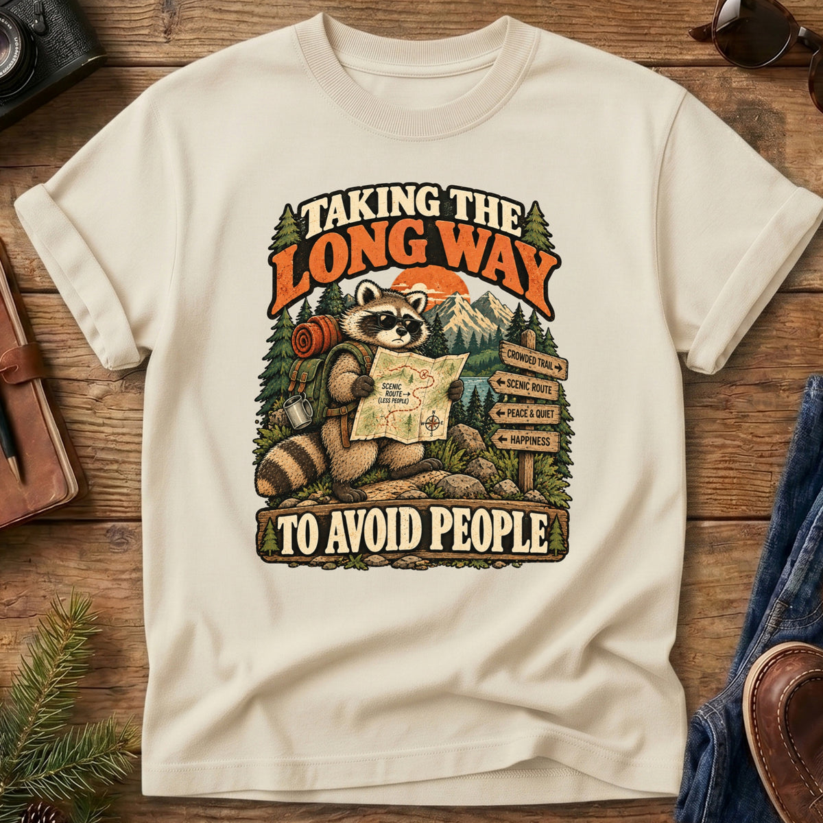 Taking The Long Way Tee