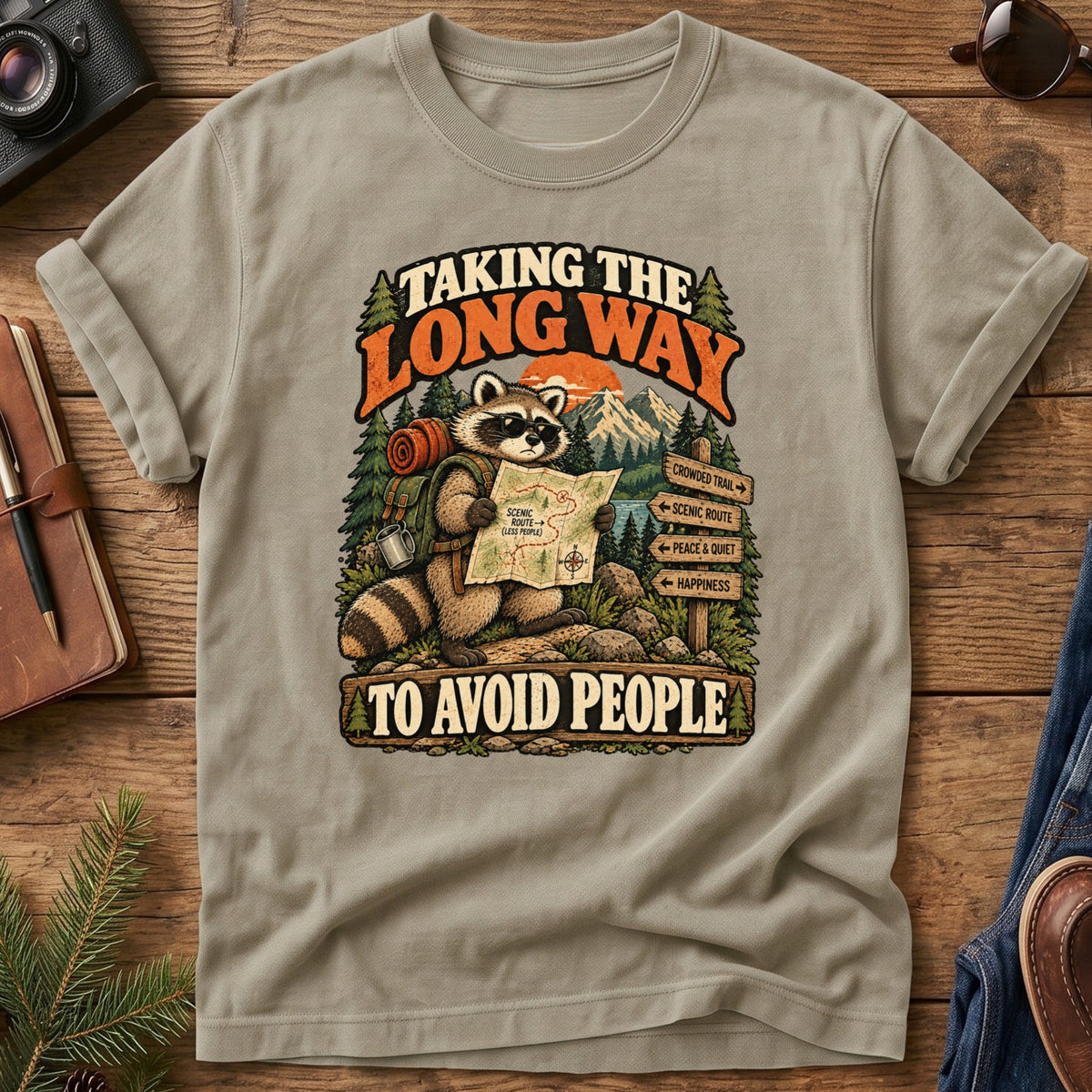 Taking The Long Way Tee
