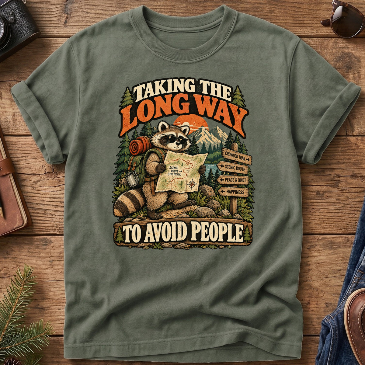 Taking The Long Way Tee