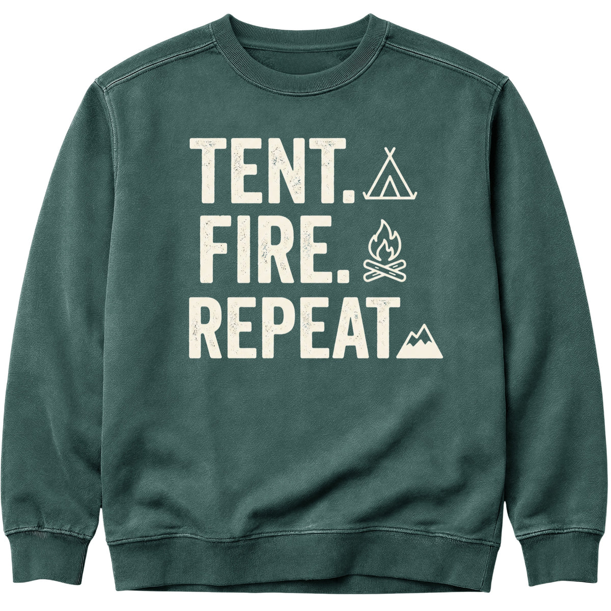Tent Fire Repeat Sweatshirt