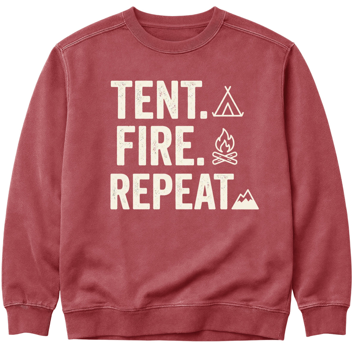 Tent Fire Repeat Sweatshirt