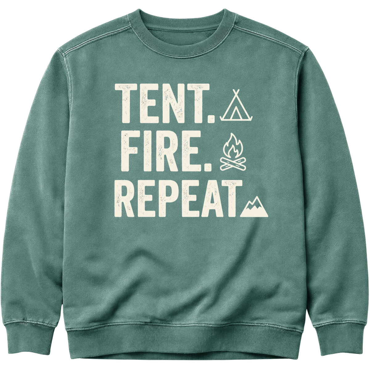 Tent Fire Repeat Sweatshirt