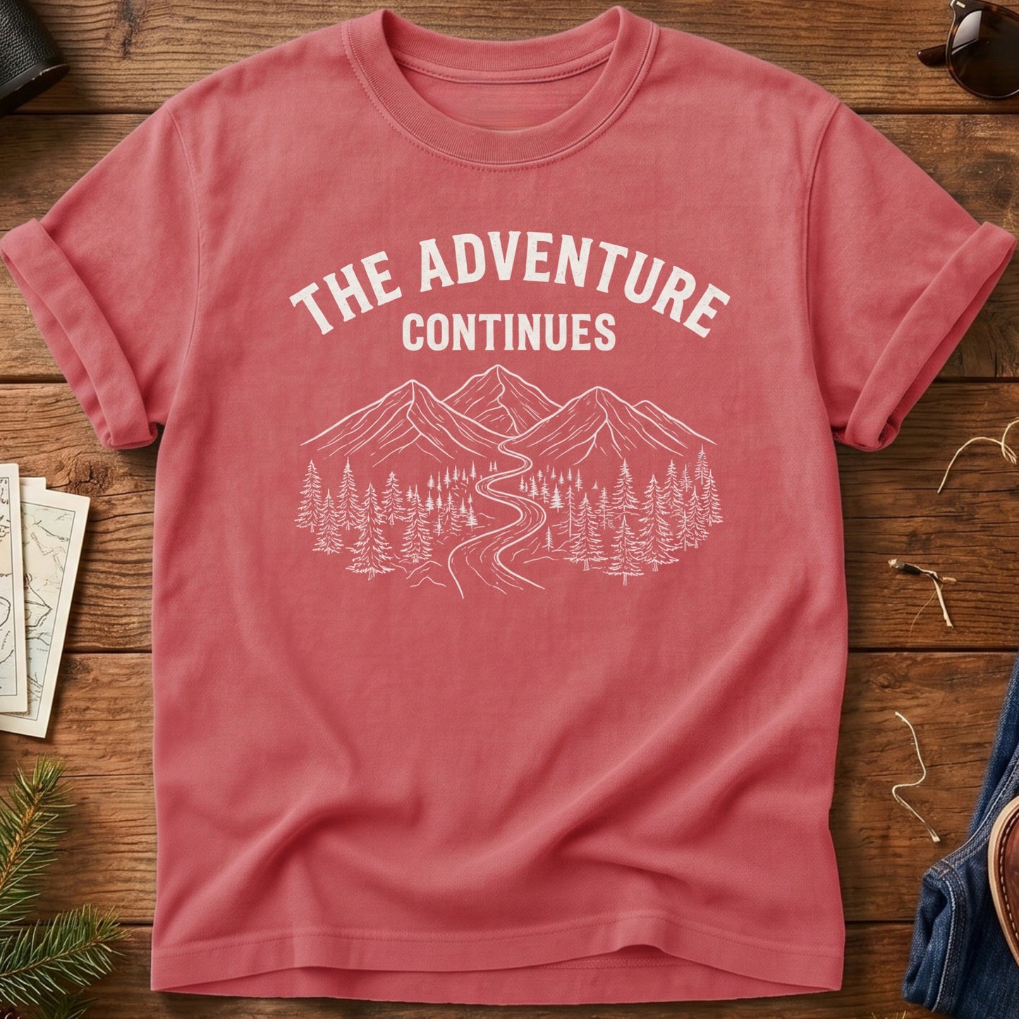 The Adventure Continues Tee