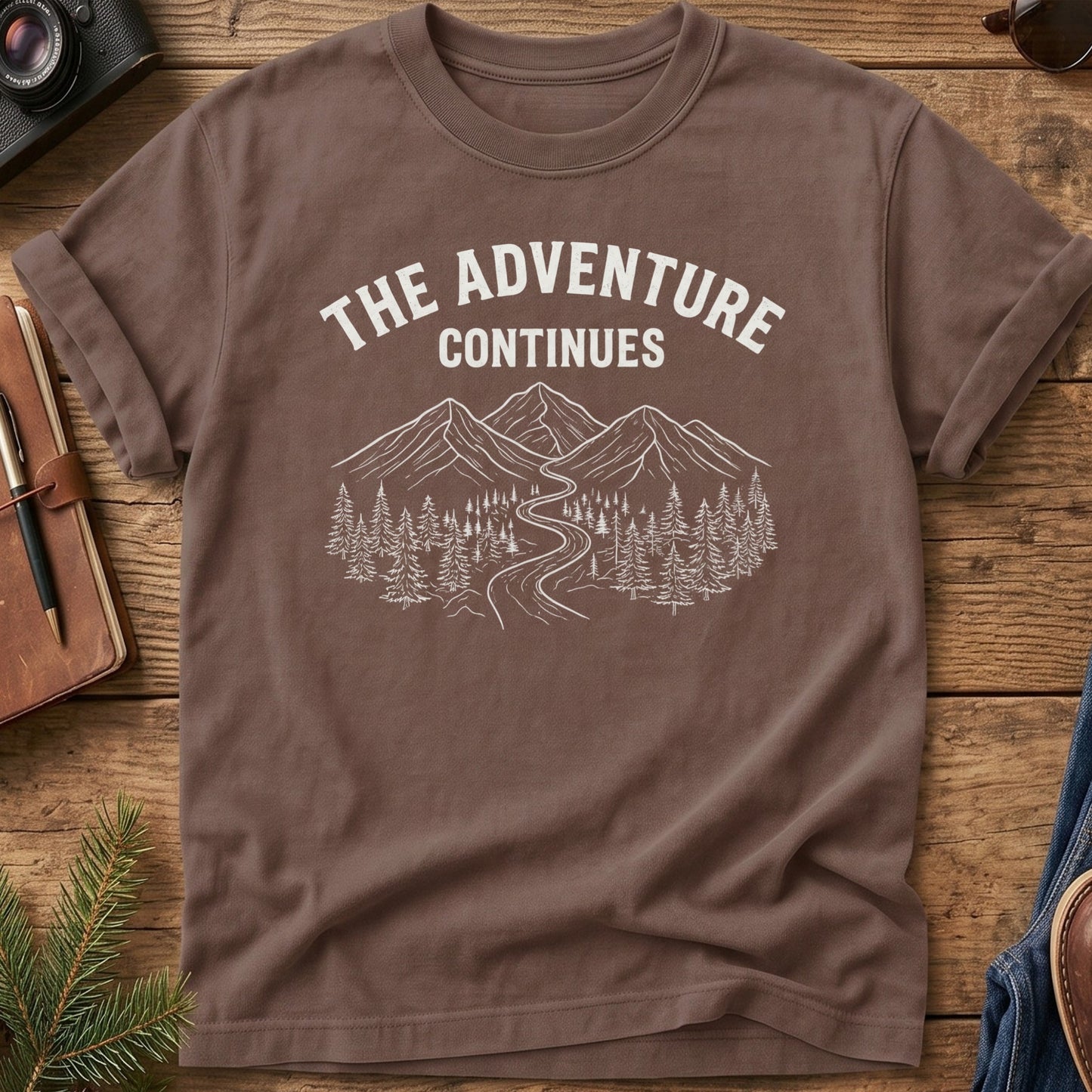 The Adventure Continues Tee