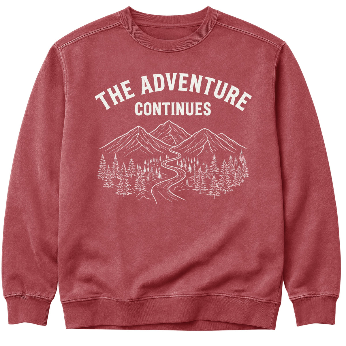 The Adventure Continues Sweatshirt