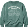 The Adventure Continues Sweatshirt