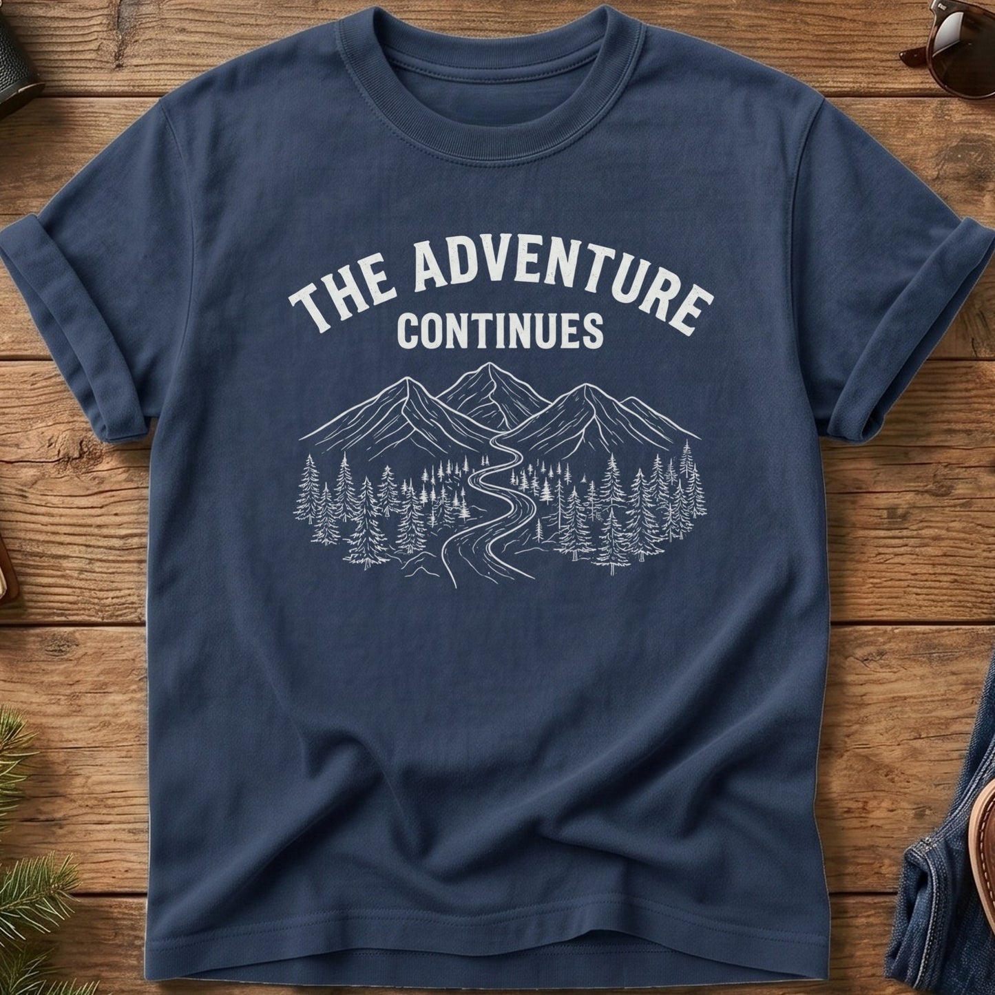 The Adventure Continues Tee