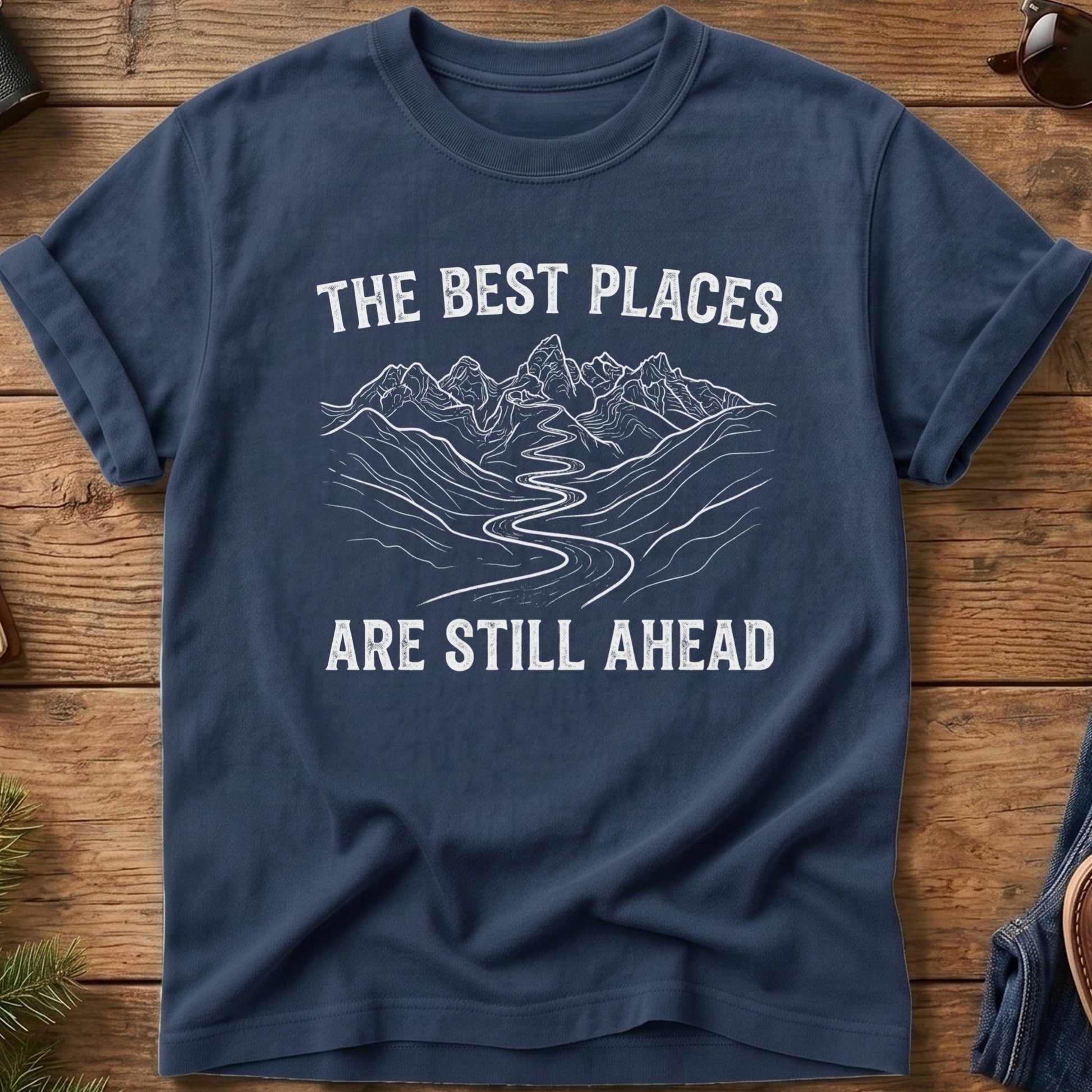 The Best Places Tee — Wilderness Apparel garment-dyed Comfort Colors tee, photo 8 of 8