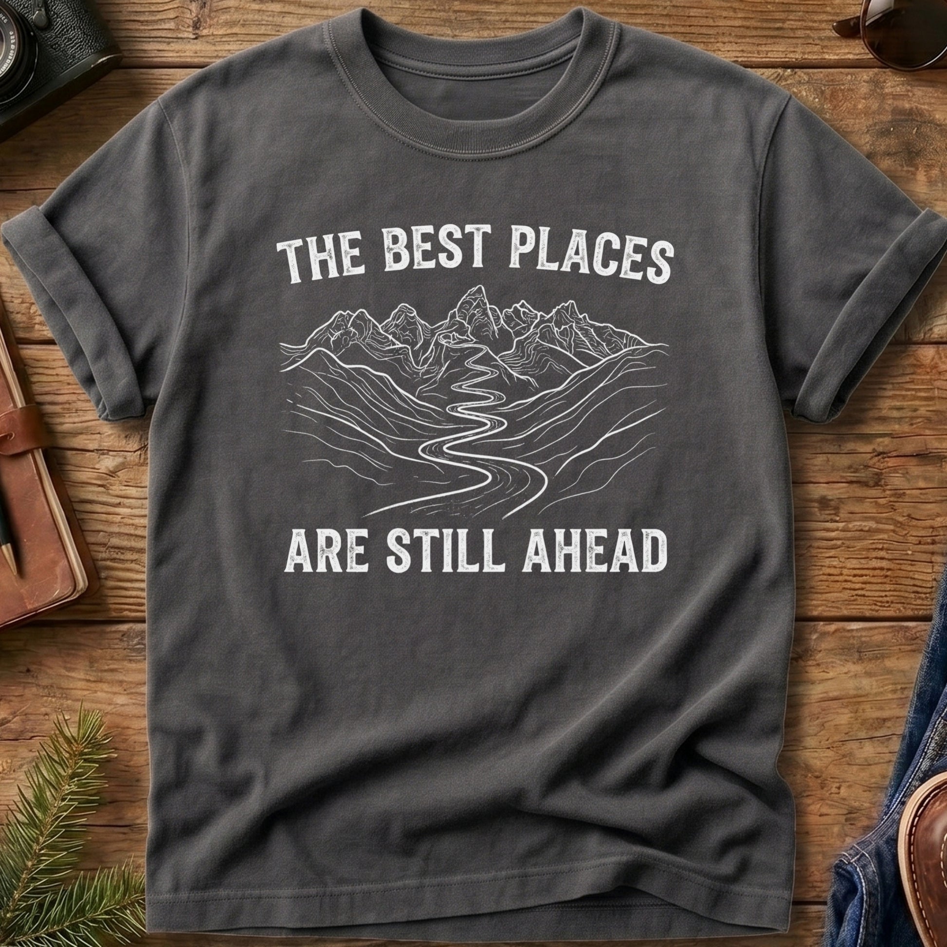 The Best Places Tee — Wilderness Apparel garment-dyed Comfort Colors tee, photo 1 of 8