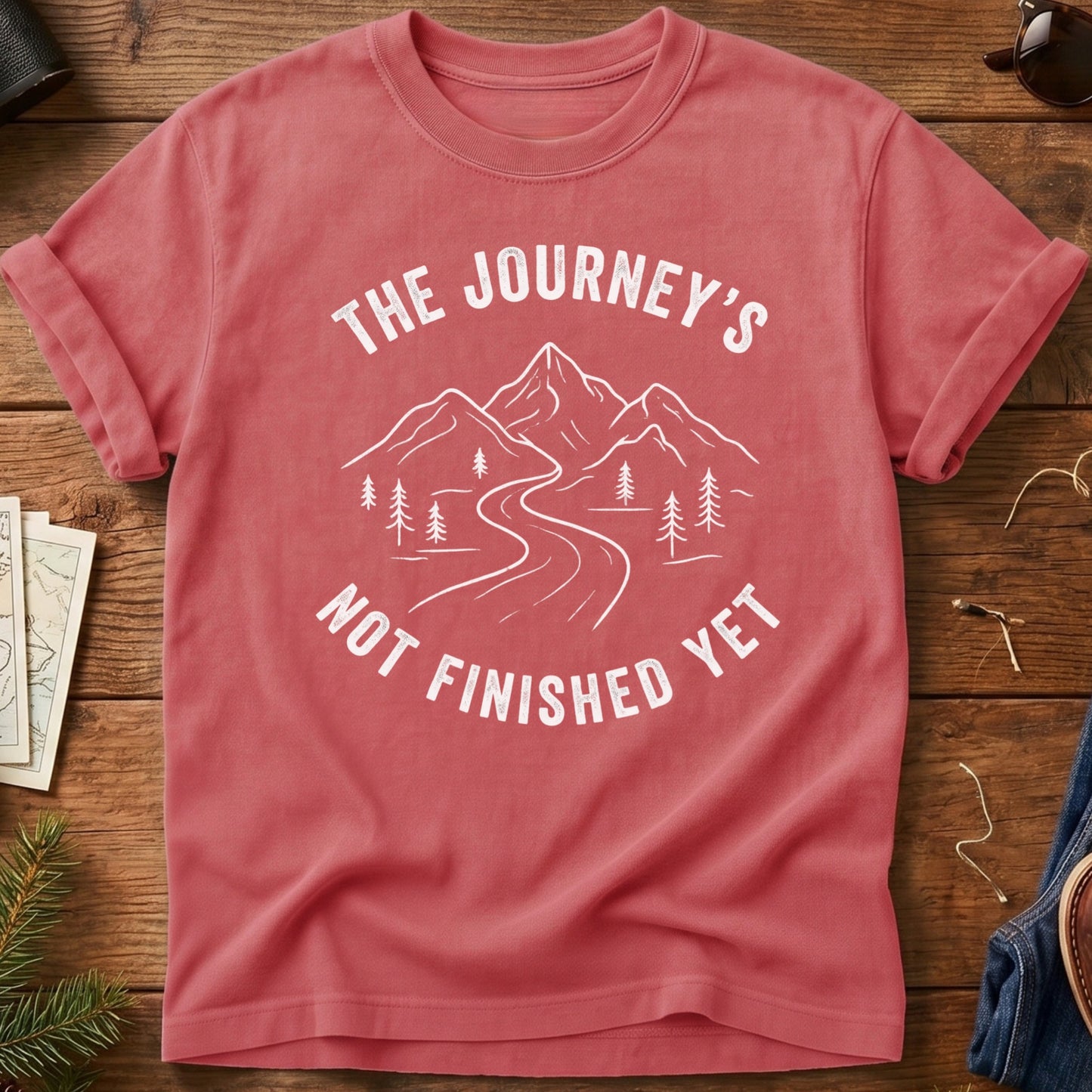 Journey's Not Finished Yet Tee