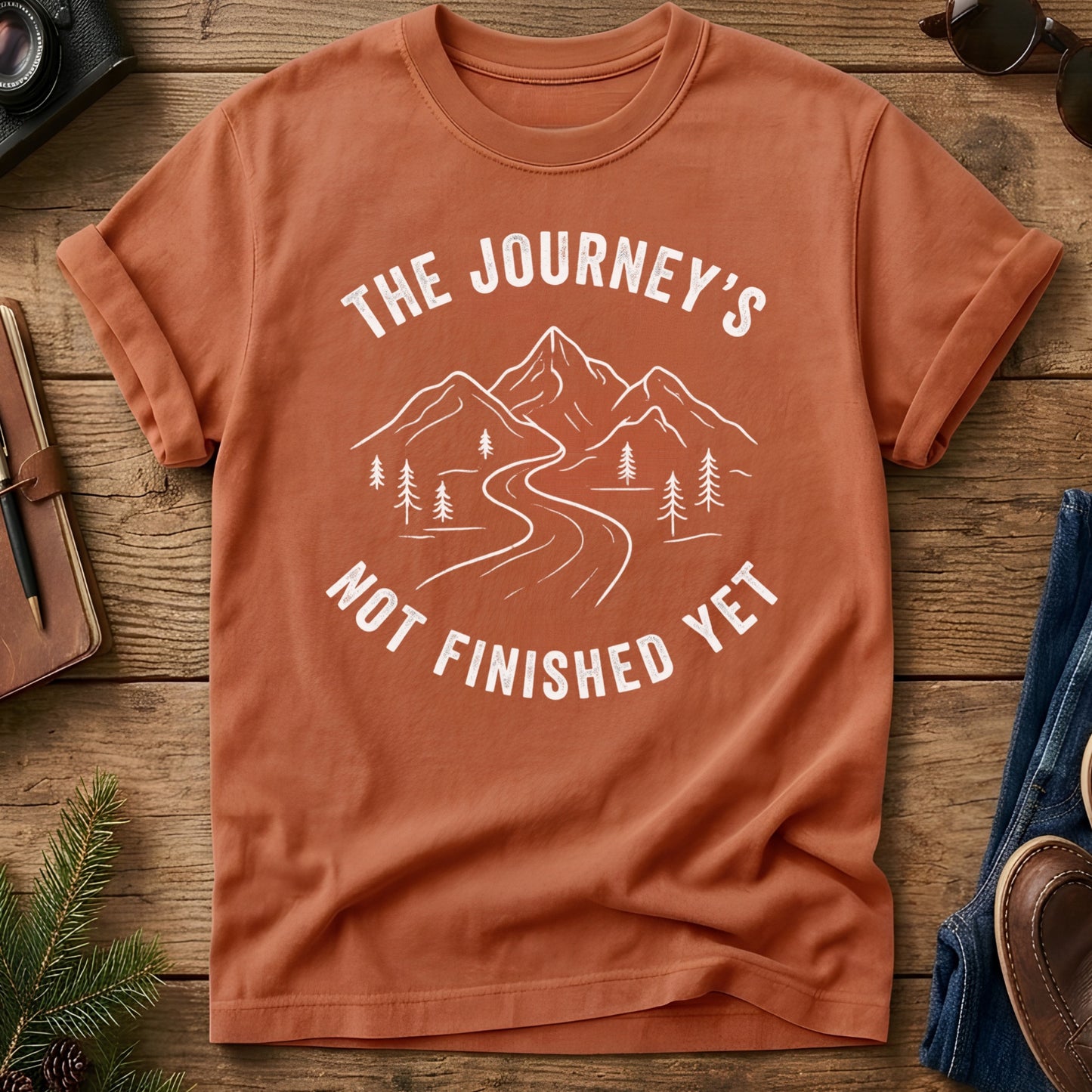Journey's Not Finished Yet Tee