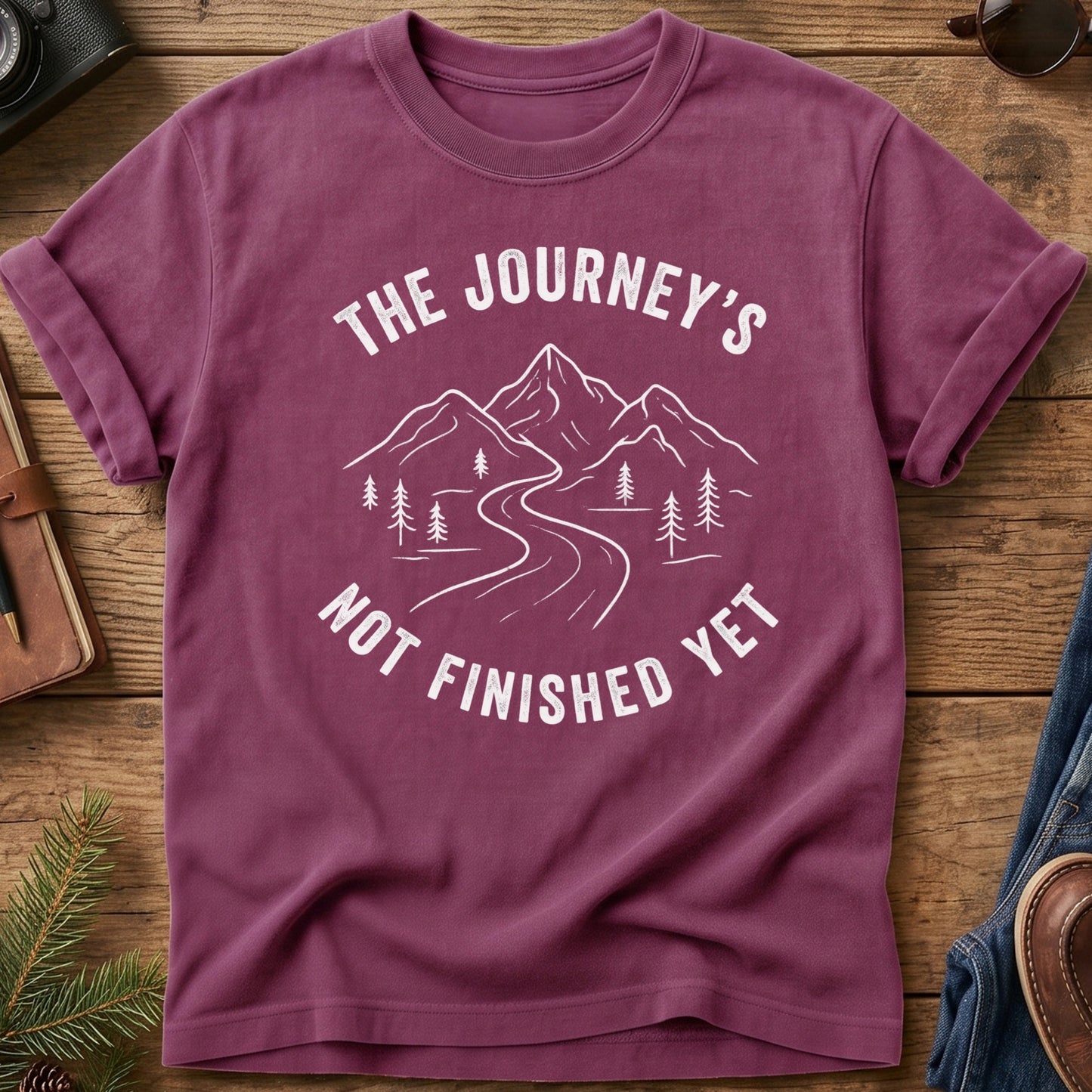 Journey's Not Finished Yet Tee