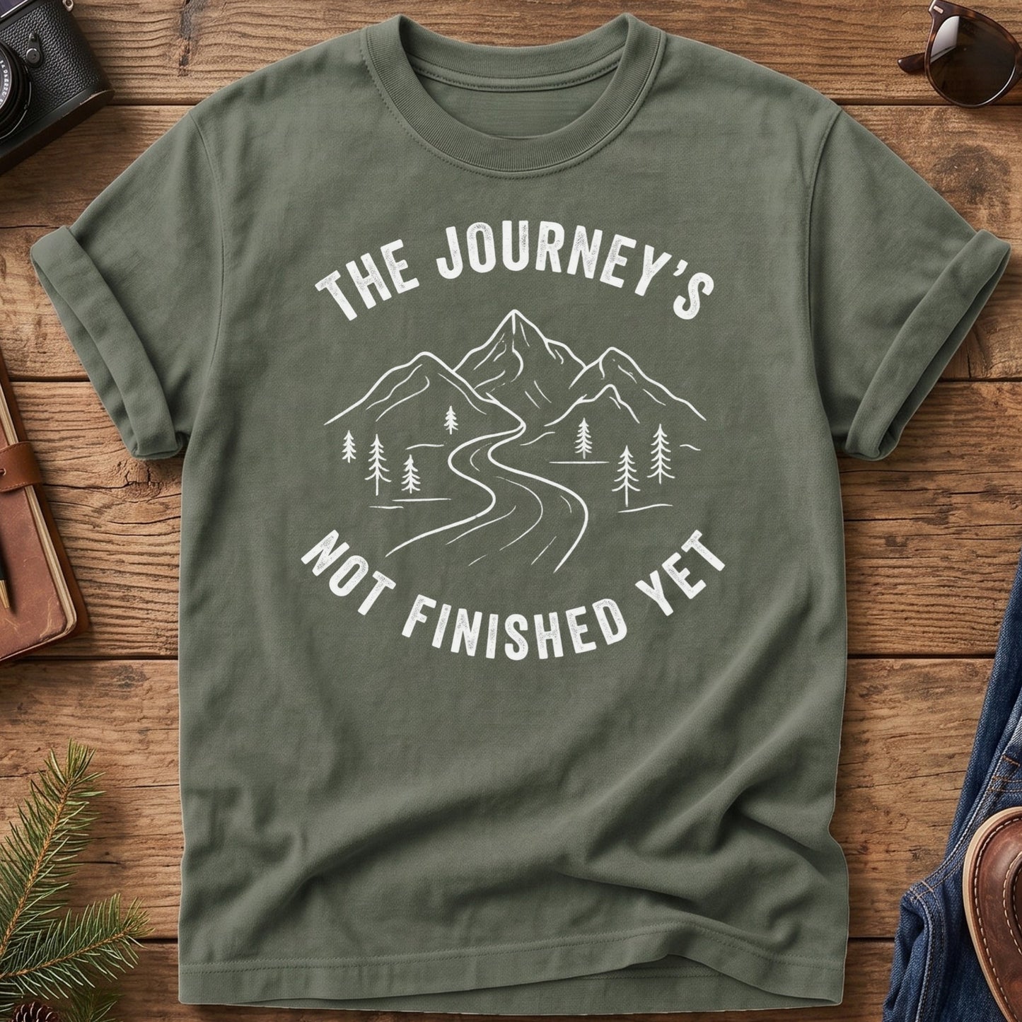 Journey's Not Finished Yet Tee