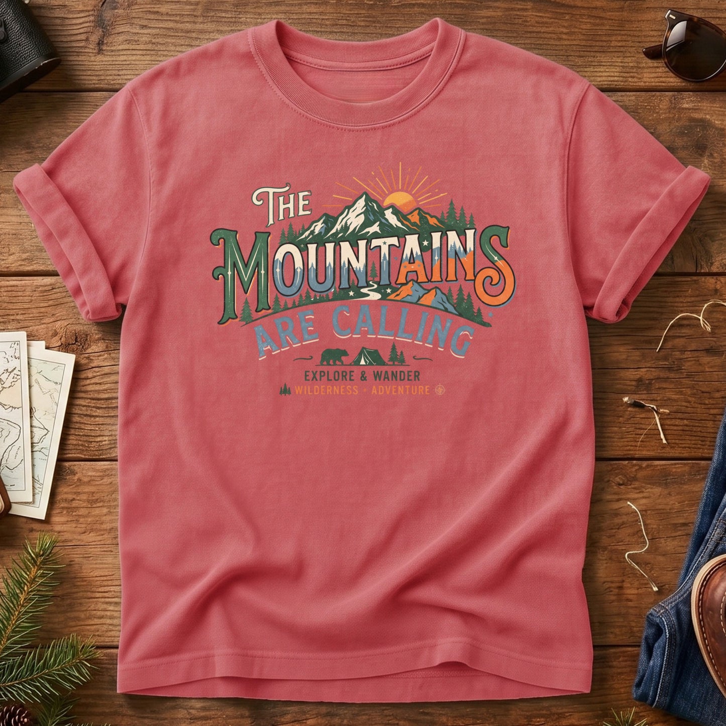 Wander & Explore Vintage Tee