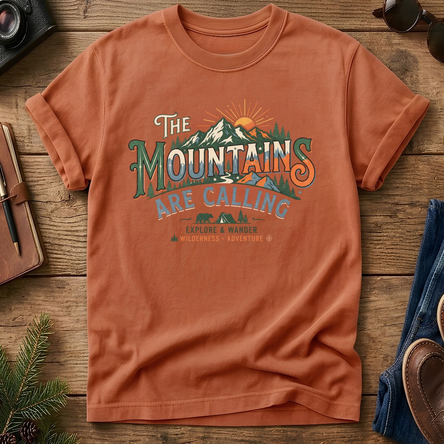 Wander & Explore Vintage Tee