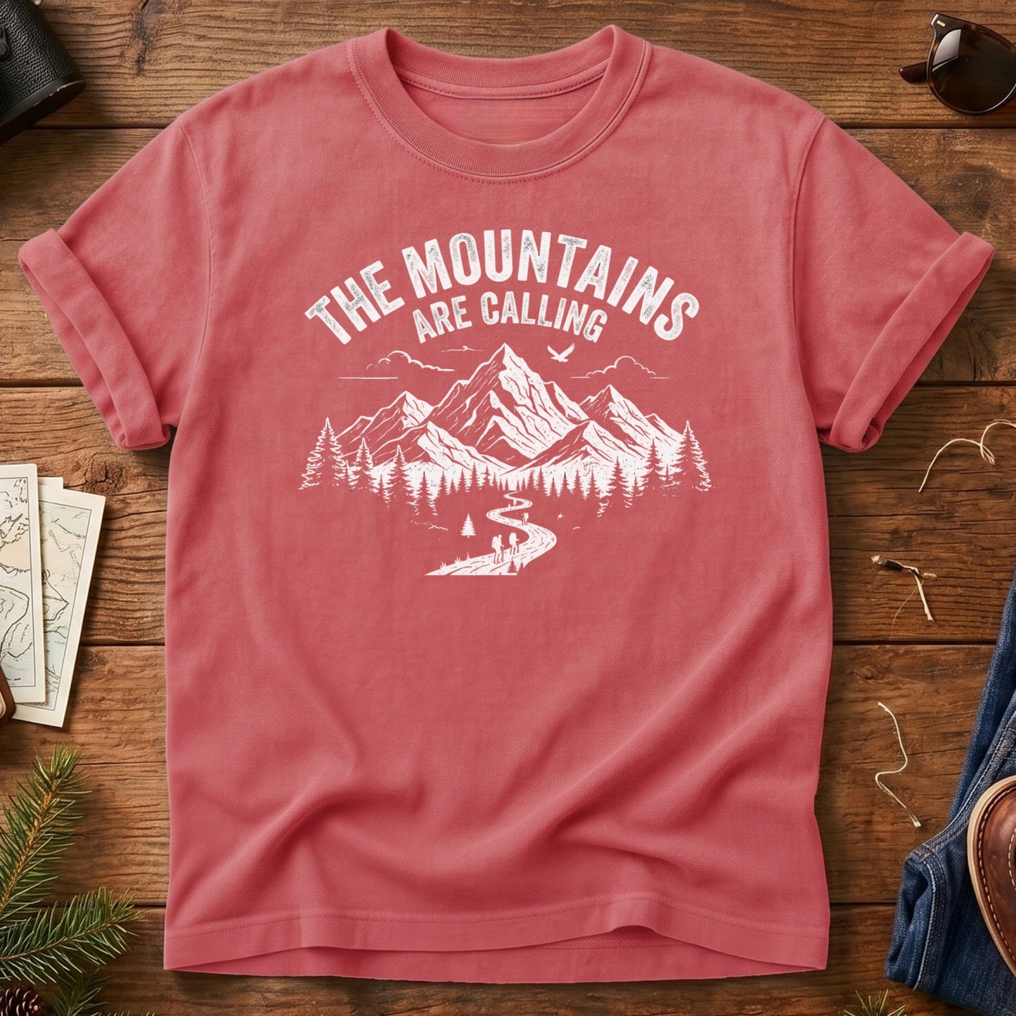 The Mountains Are Calling Tee