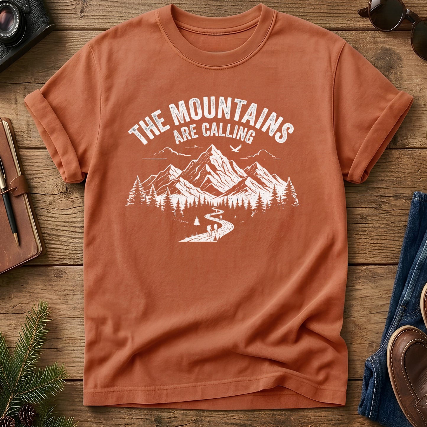The Mountains Are Calling Tee