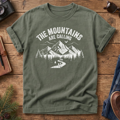 The Mountains Are Calling Tee