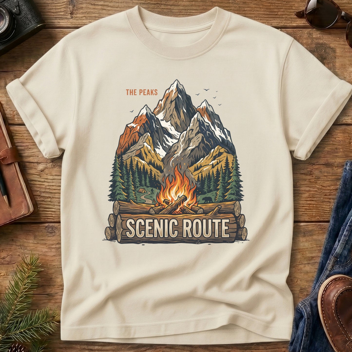 The Peaks Tee