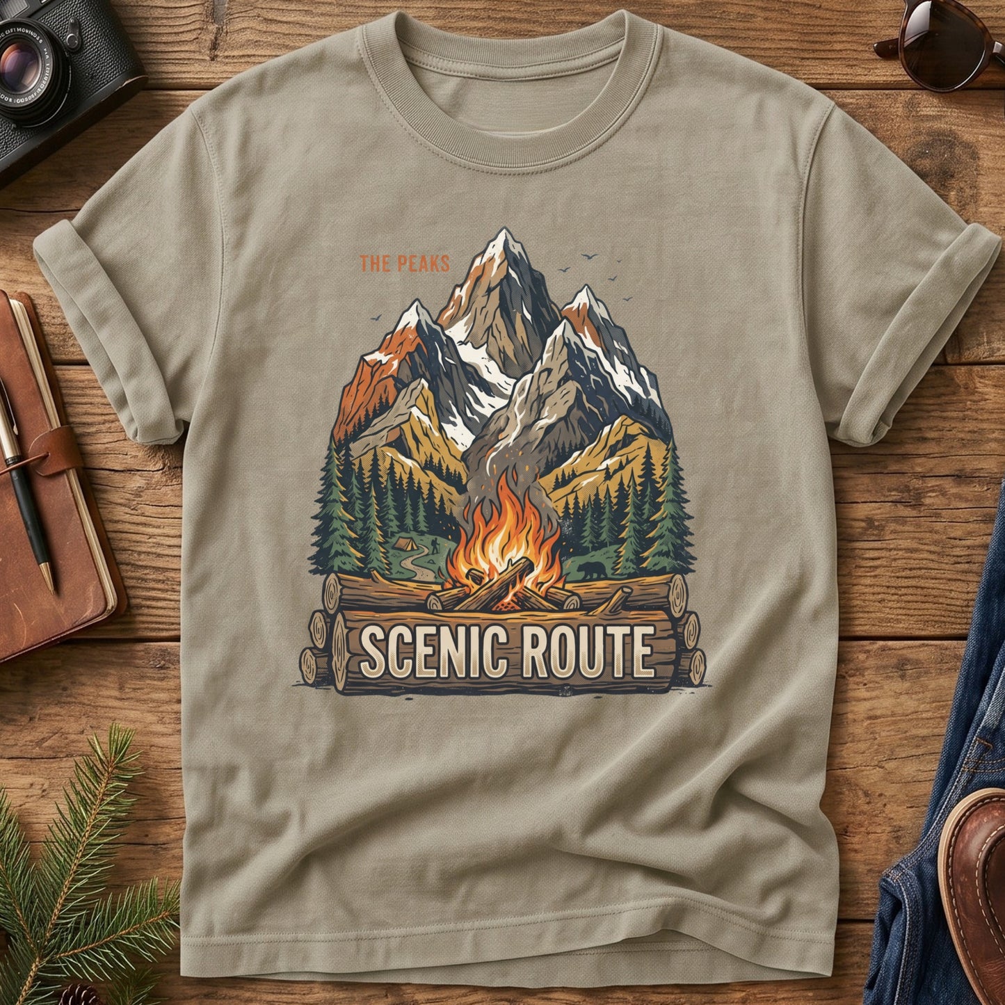 The Peaks Tee