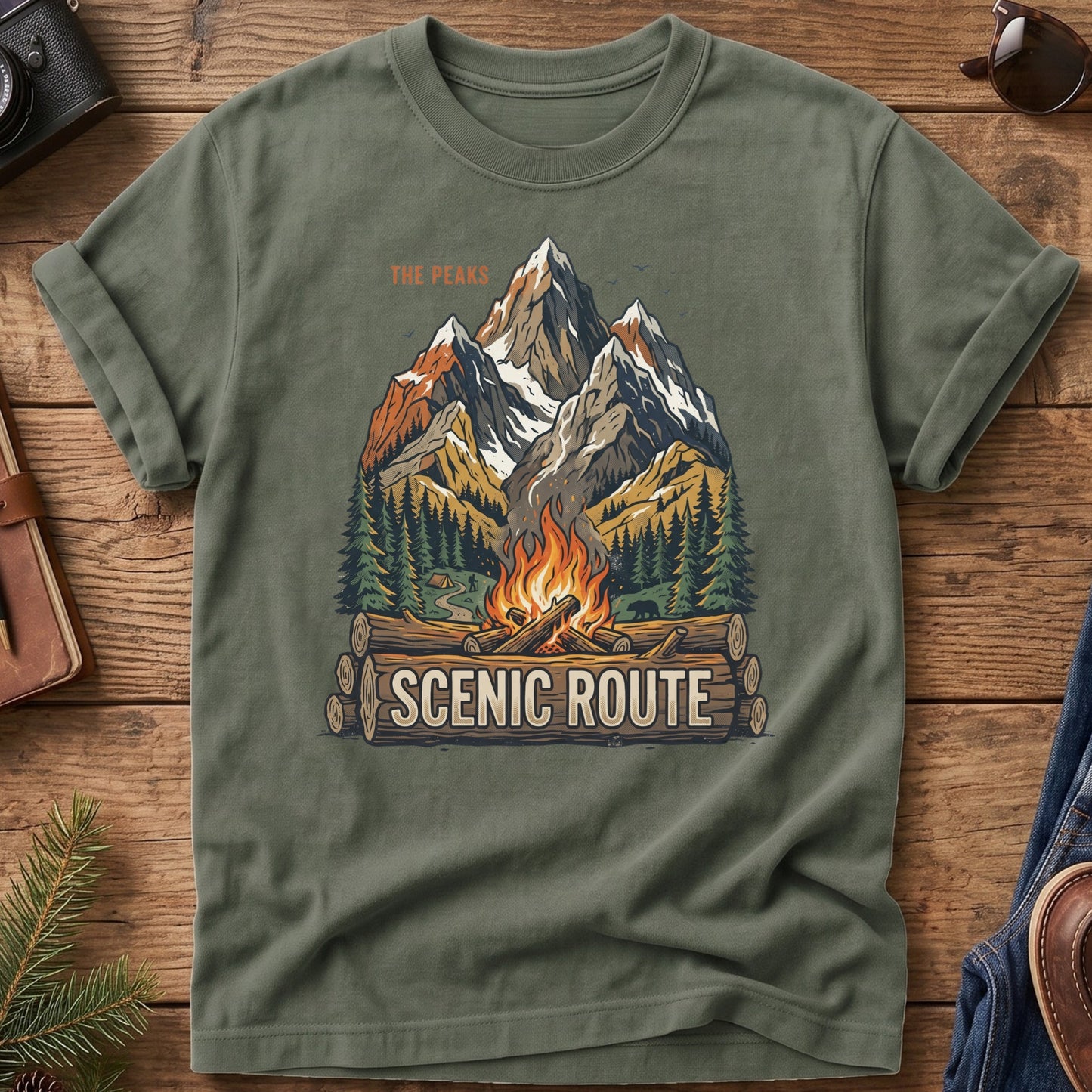 The Peaks Tee