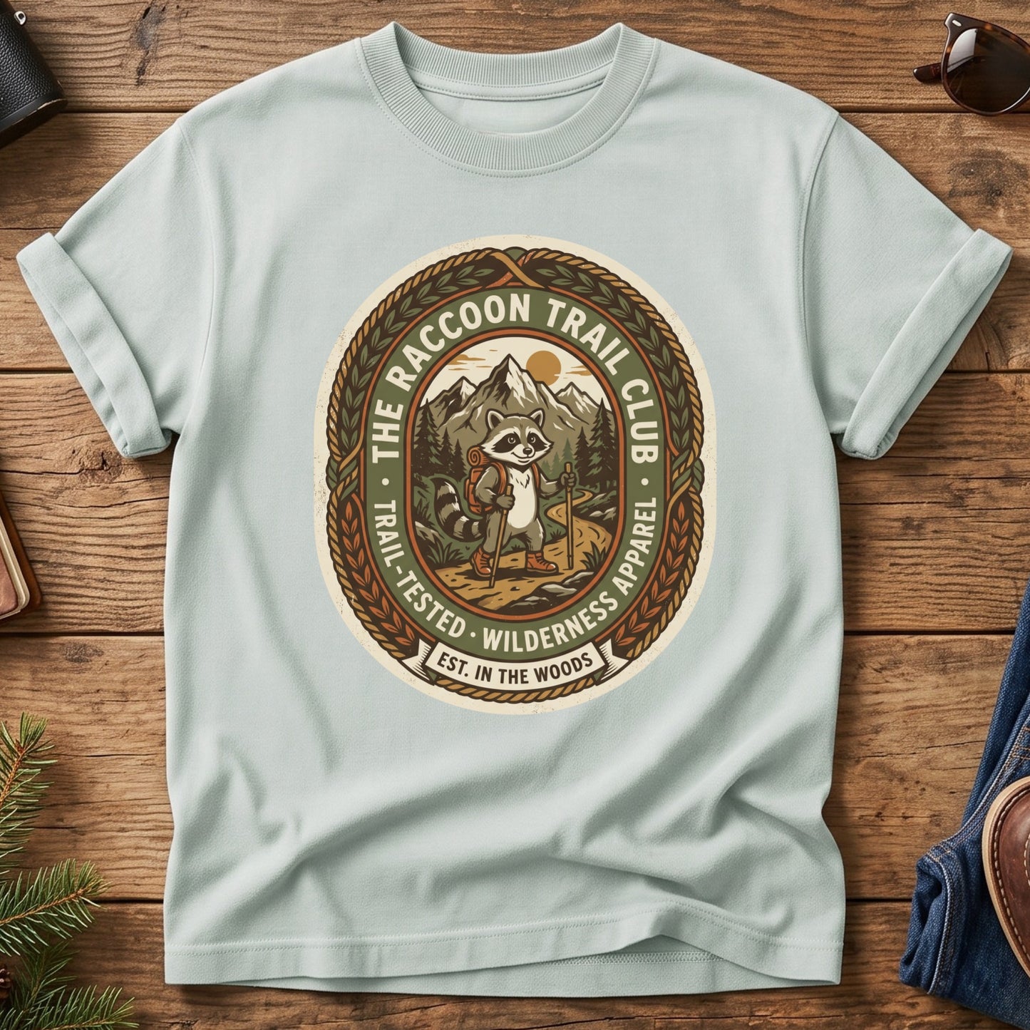 The Raccoon Campfire Shirt